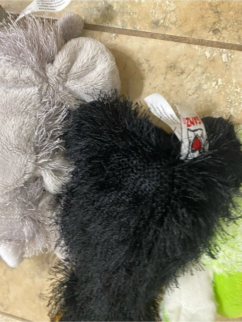 Lot of 6 Ganz Webkinz & Lil'Kinz Plush Toys Turtle, Bear, Koala, Elephants Bird